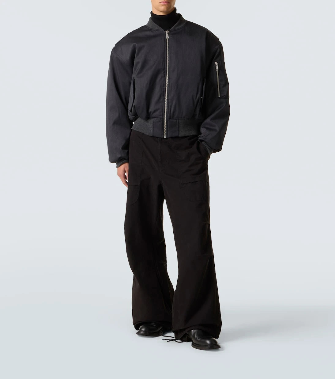 Entire Studios - Cropped bomber jacket