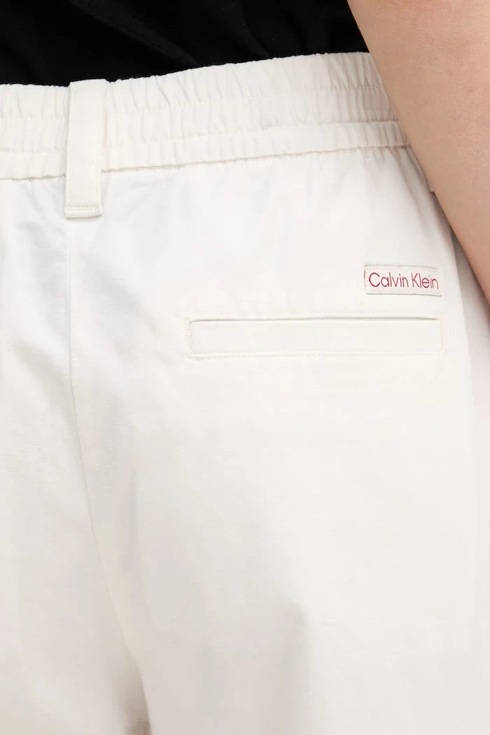 Calvin Klein Jeans pamuklu kadın pantolonu