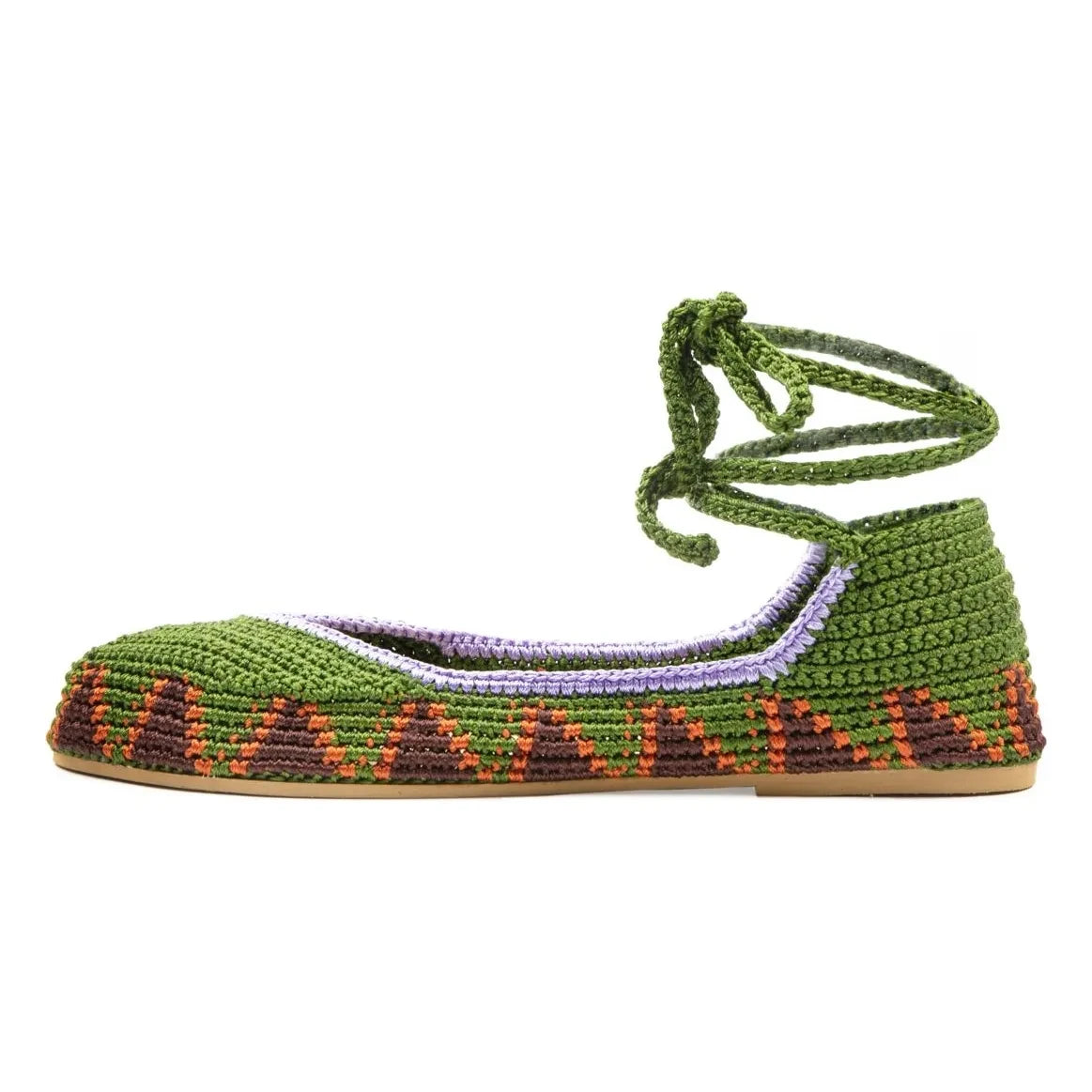 Kashura - Ballerinas High Olive Green | Olive green