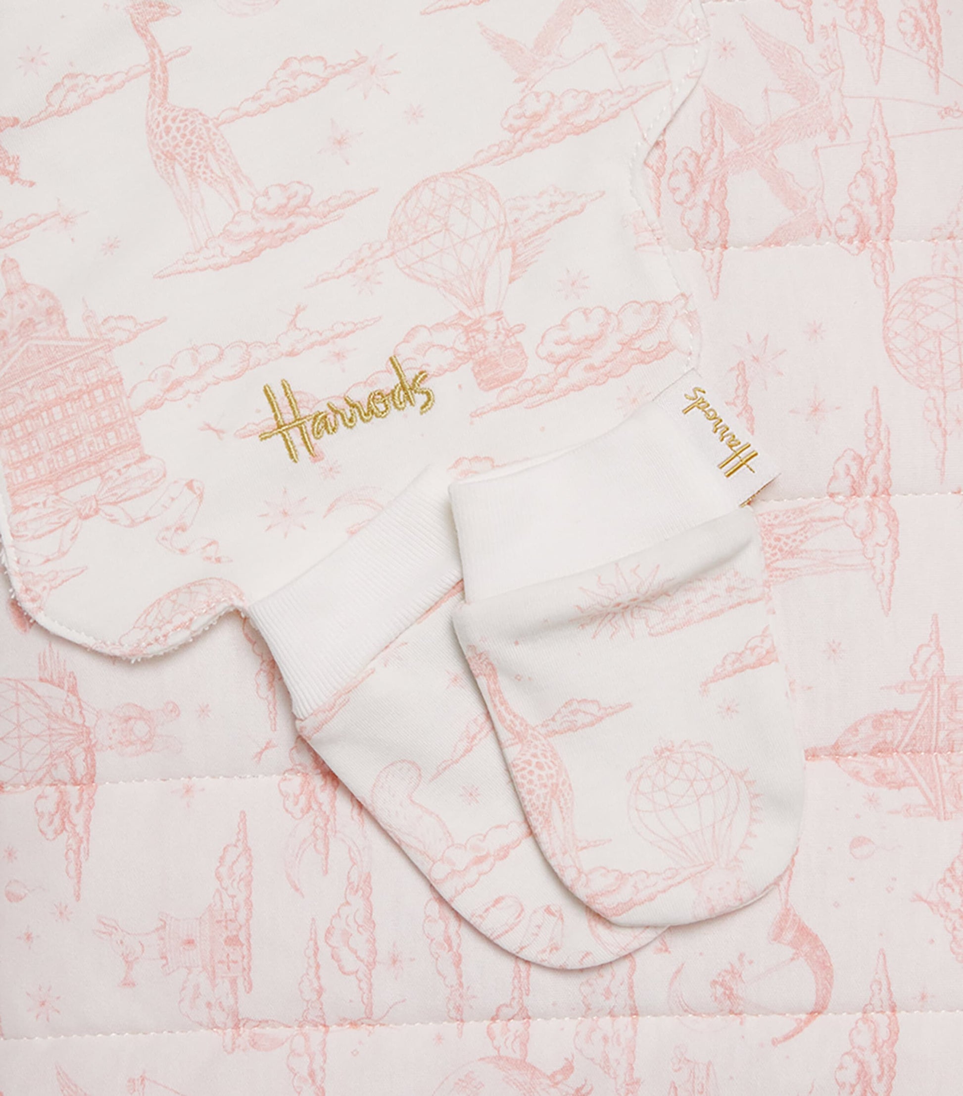 Cotton Jersey Balloon Baby Gift Set (0-18 Months)