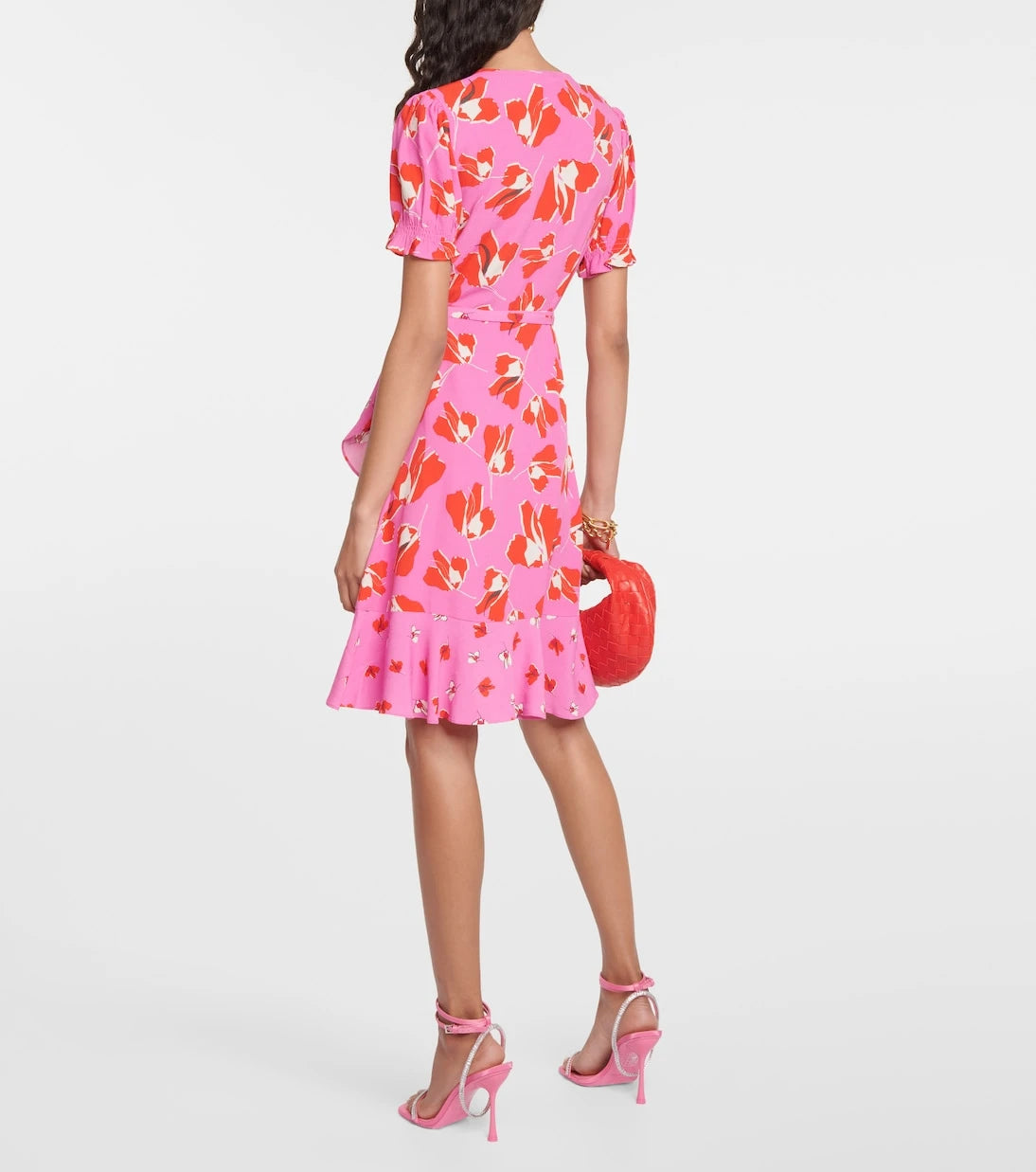 Diane von Furstenberg - Emilia printed wrap minidress