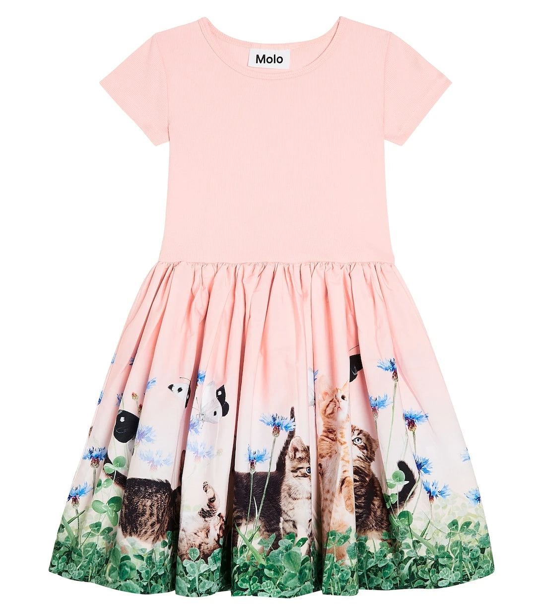 Molo - Cissa floral cotton-blend dress