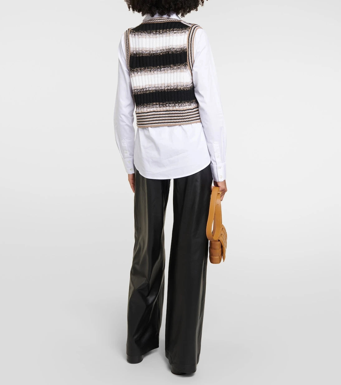 Veronica Beard - Spear cotton-blend and wool shirt