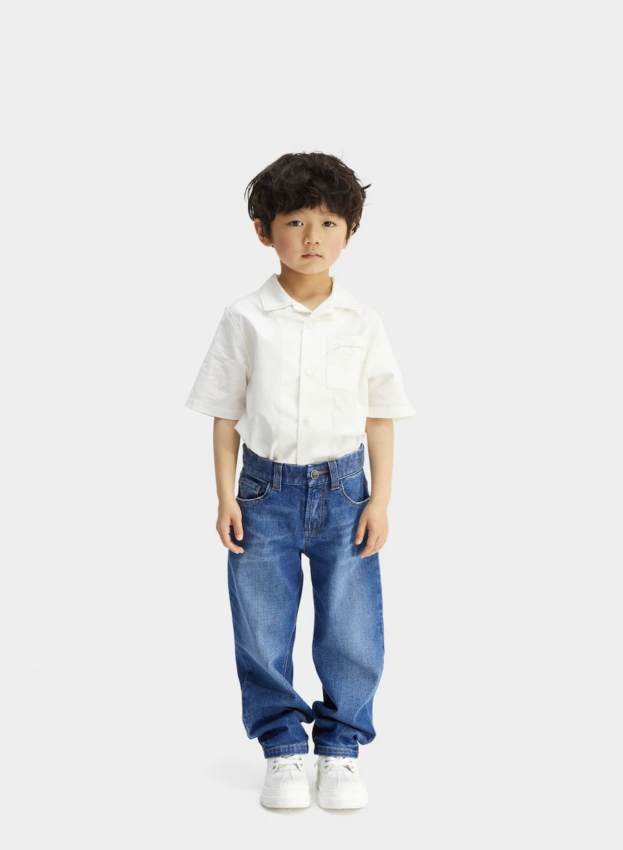 Jacquemus Enfant - Le de Nîmes faded jeans