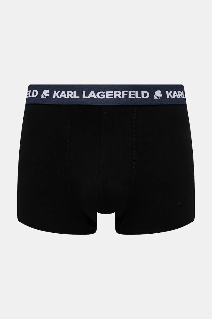 Karl Lagerfeld erkek pamuk ve elastan boxer 3'lü