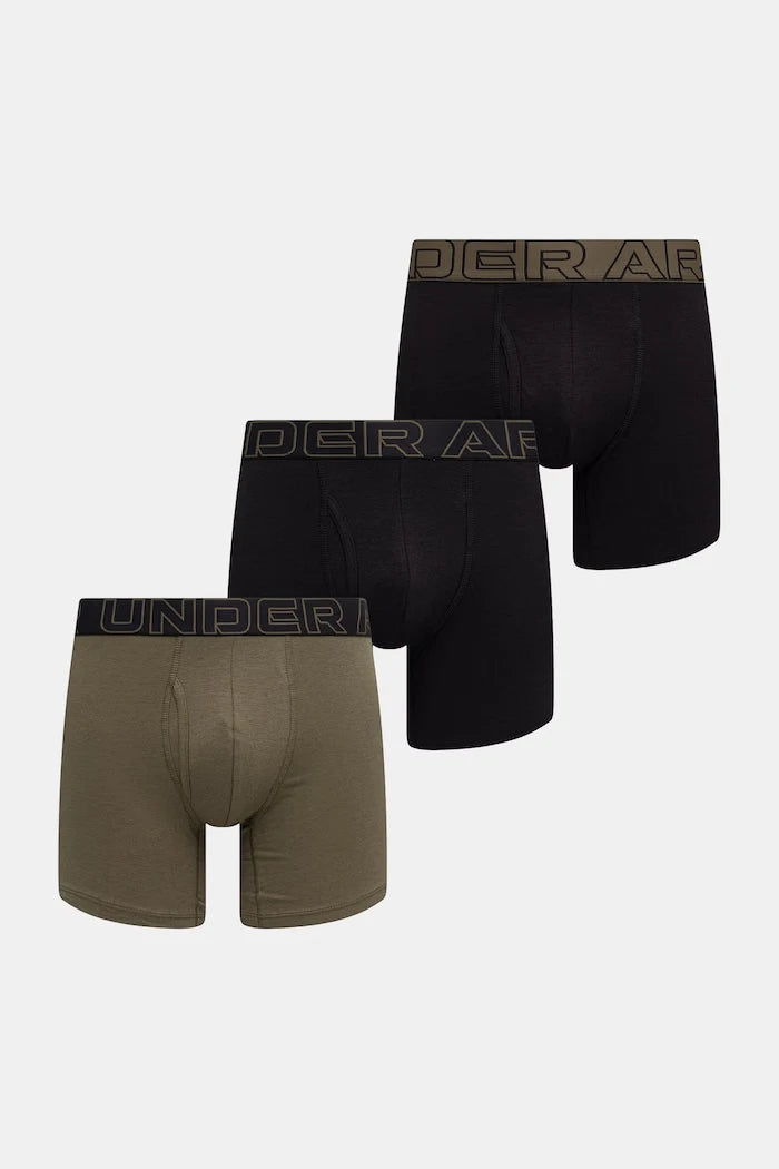 Under Armour Erkek Boxer 93 Perf Cotton 6in 3'lü