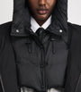 Yves Salomon Black Down Padded Technical Hood