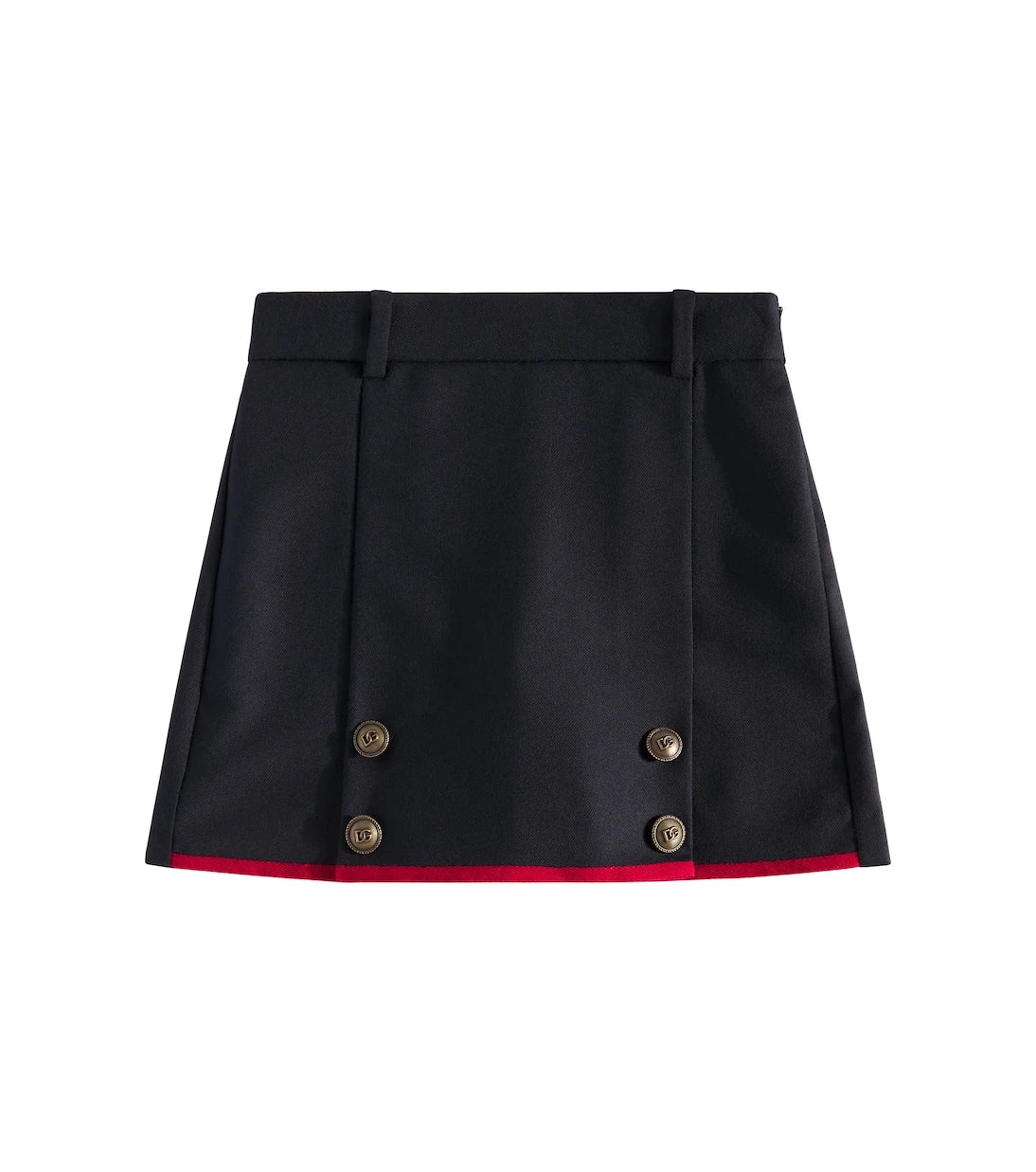 Dolce&Gabbana Kids - Wool skort