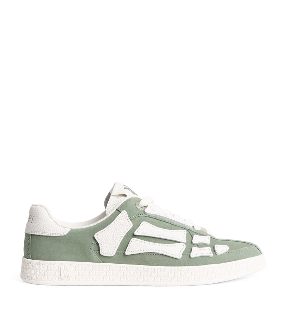 AMIRI Leather Pacific Bones Sneakers