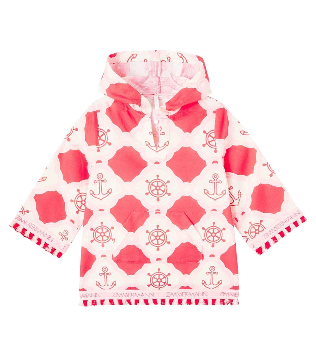 Zimmermann Kids - Scarborough cotton beach cover-up