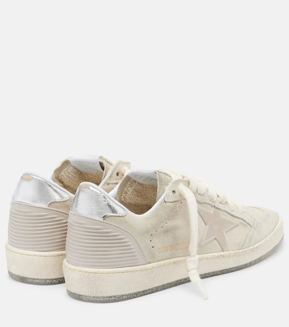 Golden Goose - حذاء سنيكرز بال ستار من الشمواه