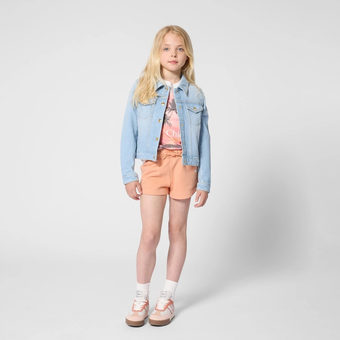 Chloé Kids - Denim jacket