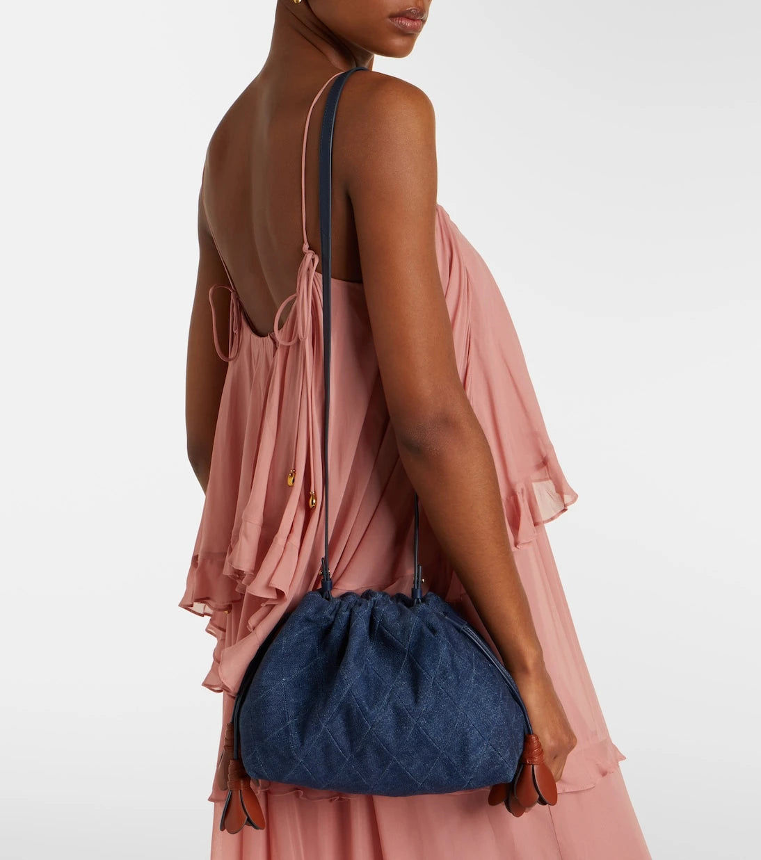 Zimmermann - Cloud 91 Small denim clutch