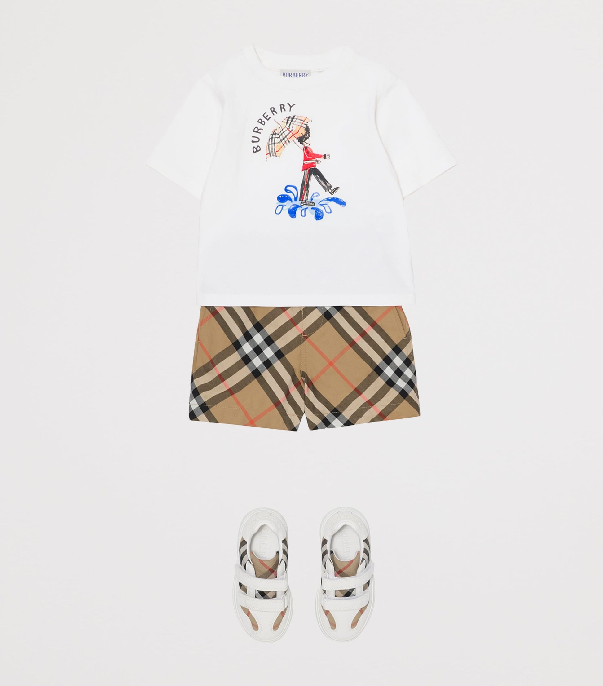 Burberry Kids Cotton London Guard T-Shirt (6-24 Months)