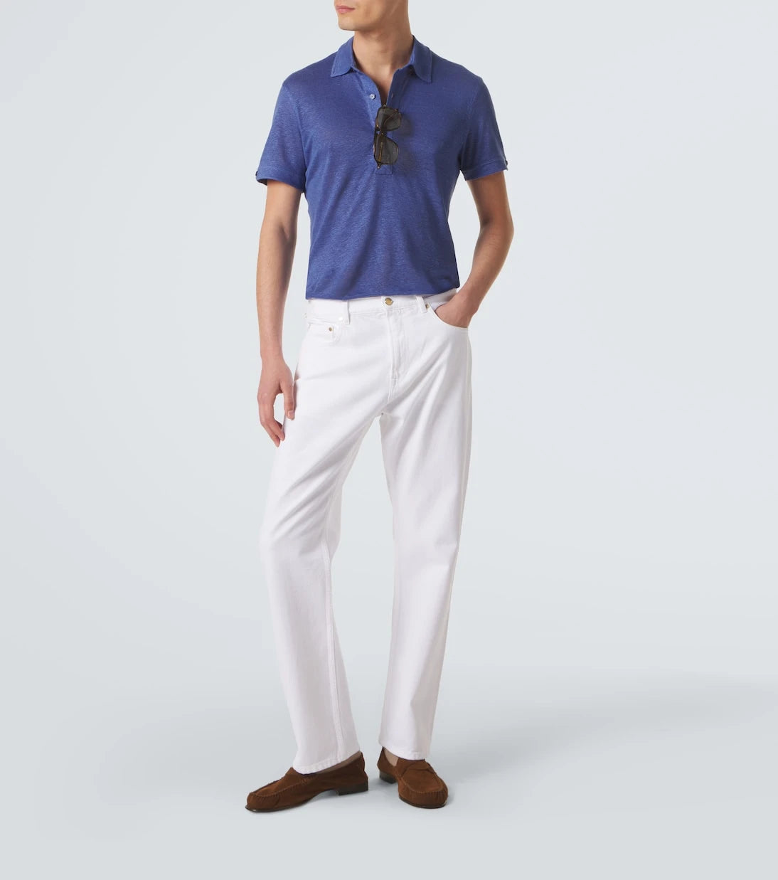 Orlebar Brown - Sebastian linen polo shirt