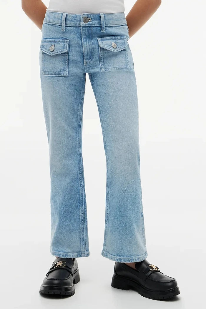 Tommy Hilfiger дънки flare за деца FLARE
