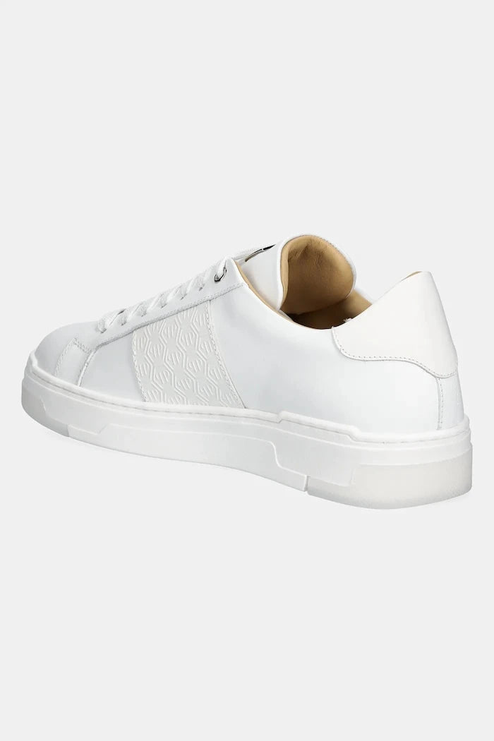 Кожени маратонки Philipp Plein Lo-Top Monogram