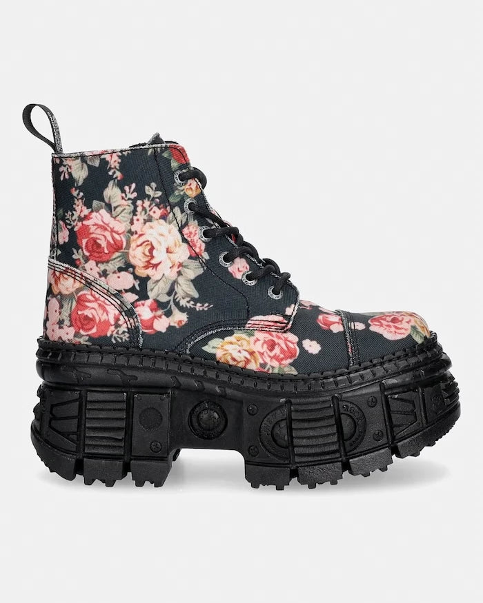New Rock кубинки с платформа дамски ECO FLOR, TANK CASCO