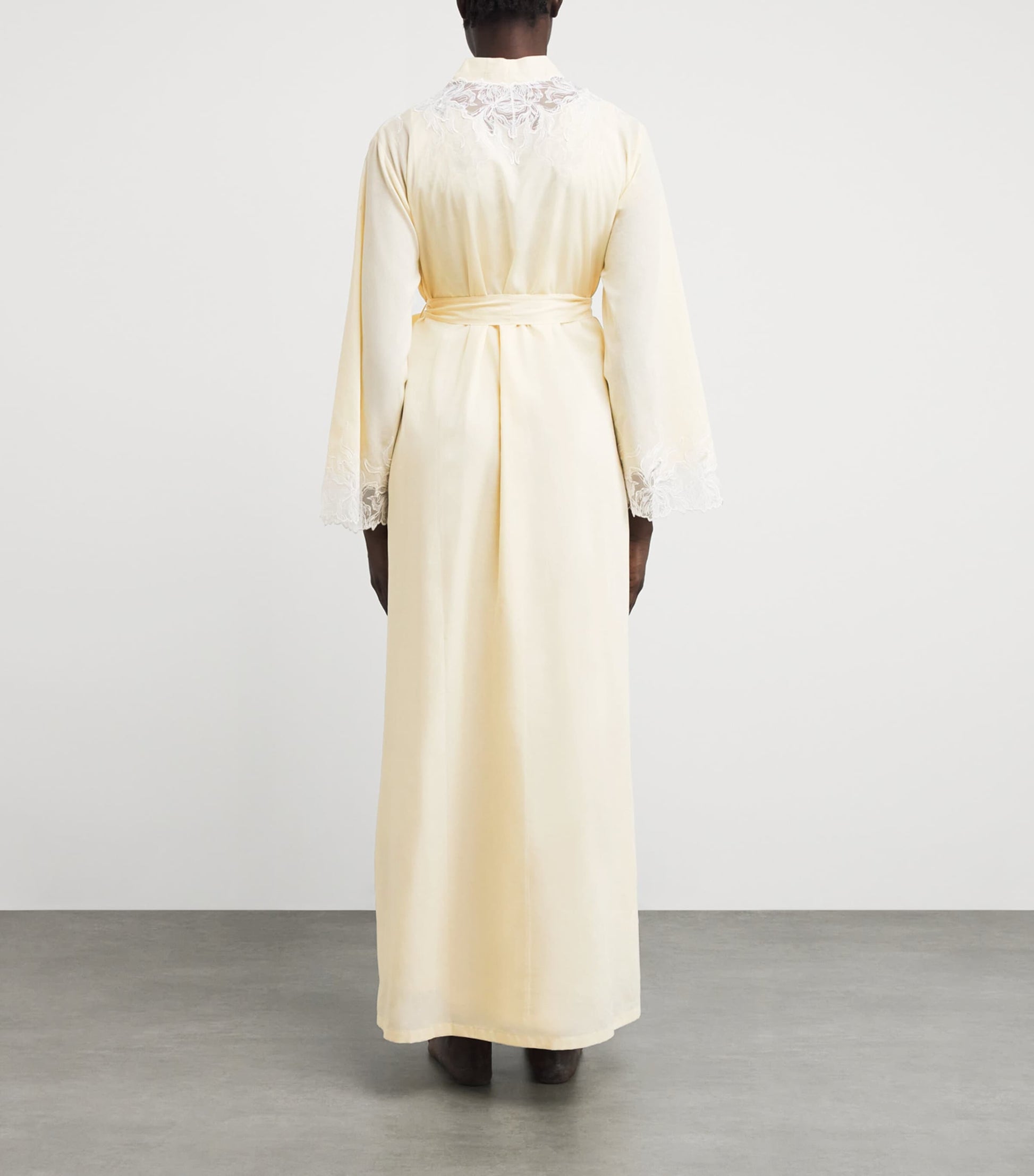 Bocan Beige Cotton Liliane Robe