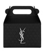Saint Laurent Black Embossed Take-Away Box Bag