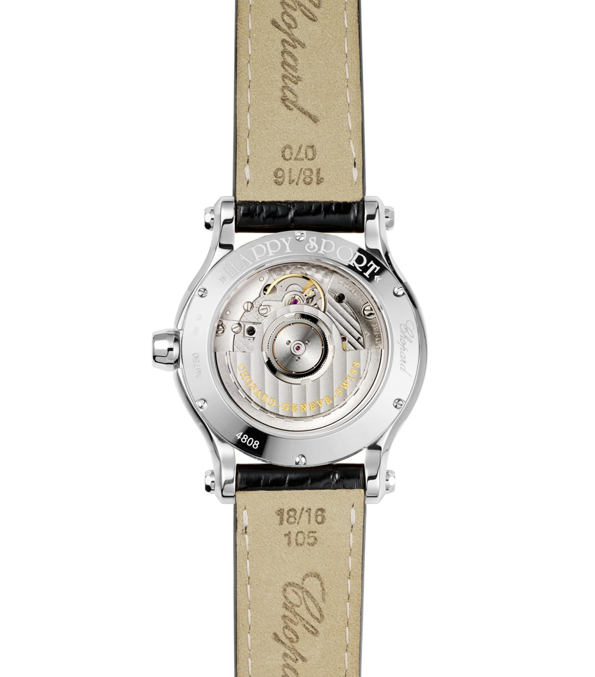 Stainless Steel Happy Sport Automatic Watch 36mm