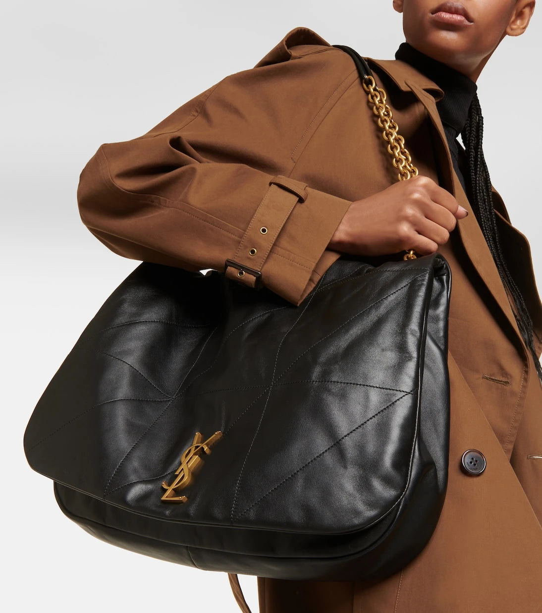 Saint Laurent - حقيبة كتف Jamie 4.3 جلدية