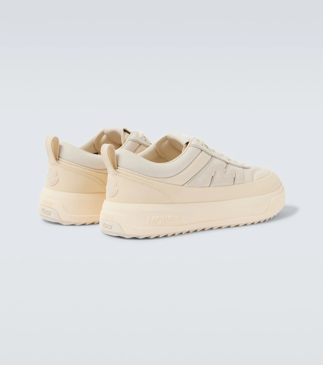Moncler - Monpulse Altive leather-trimmed sneakers
