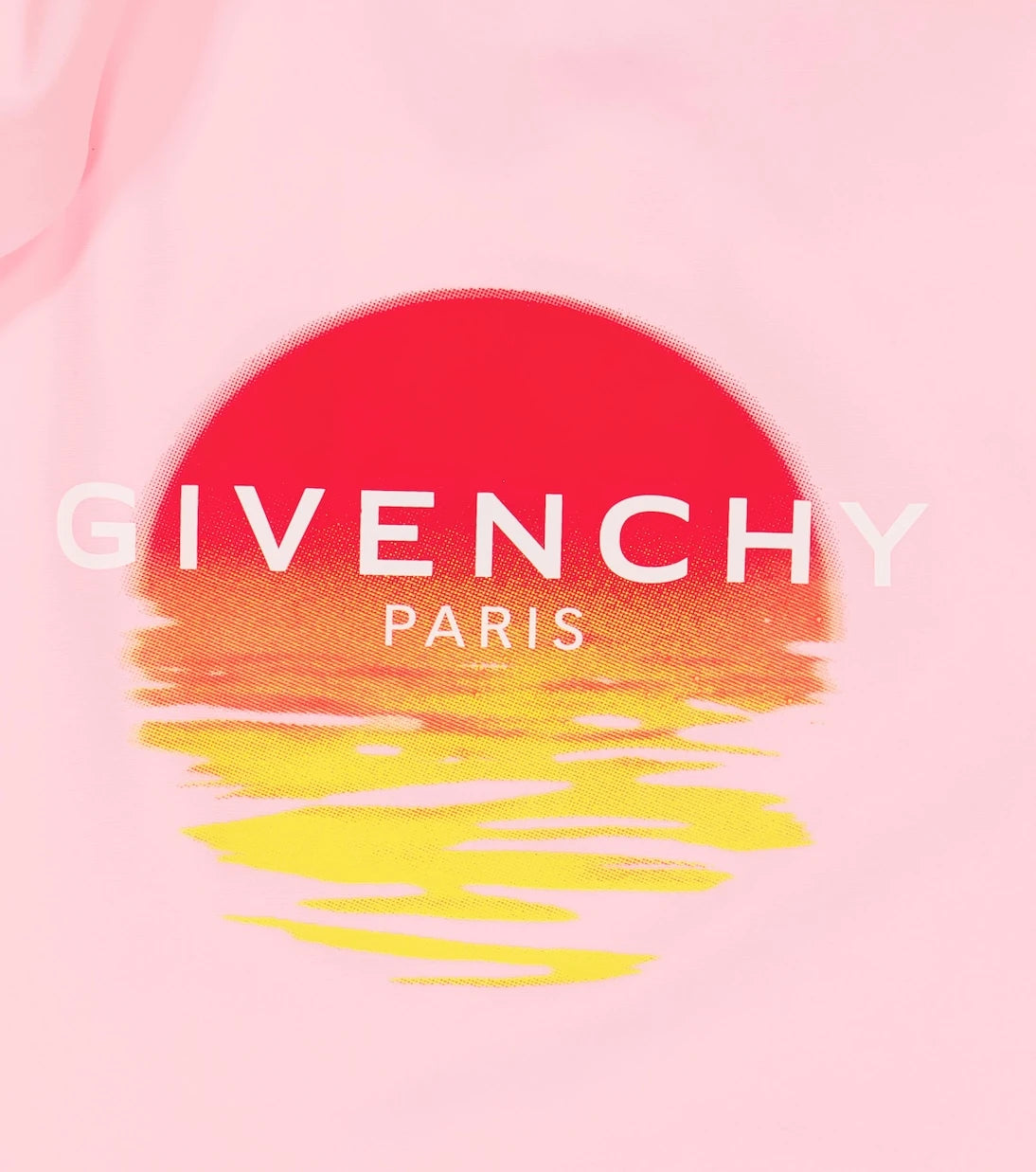 Givenchy Kids - Asimetrik fırfırlı mayo