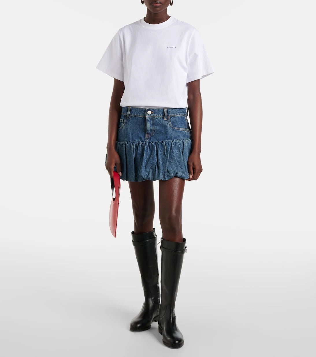 Coperni - Logo cotton bodysuit