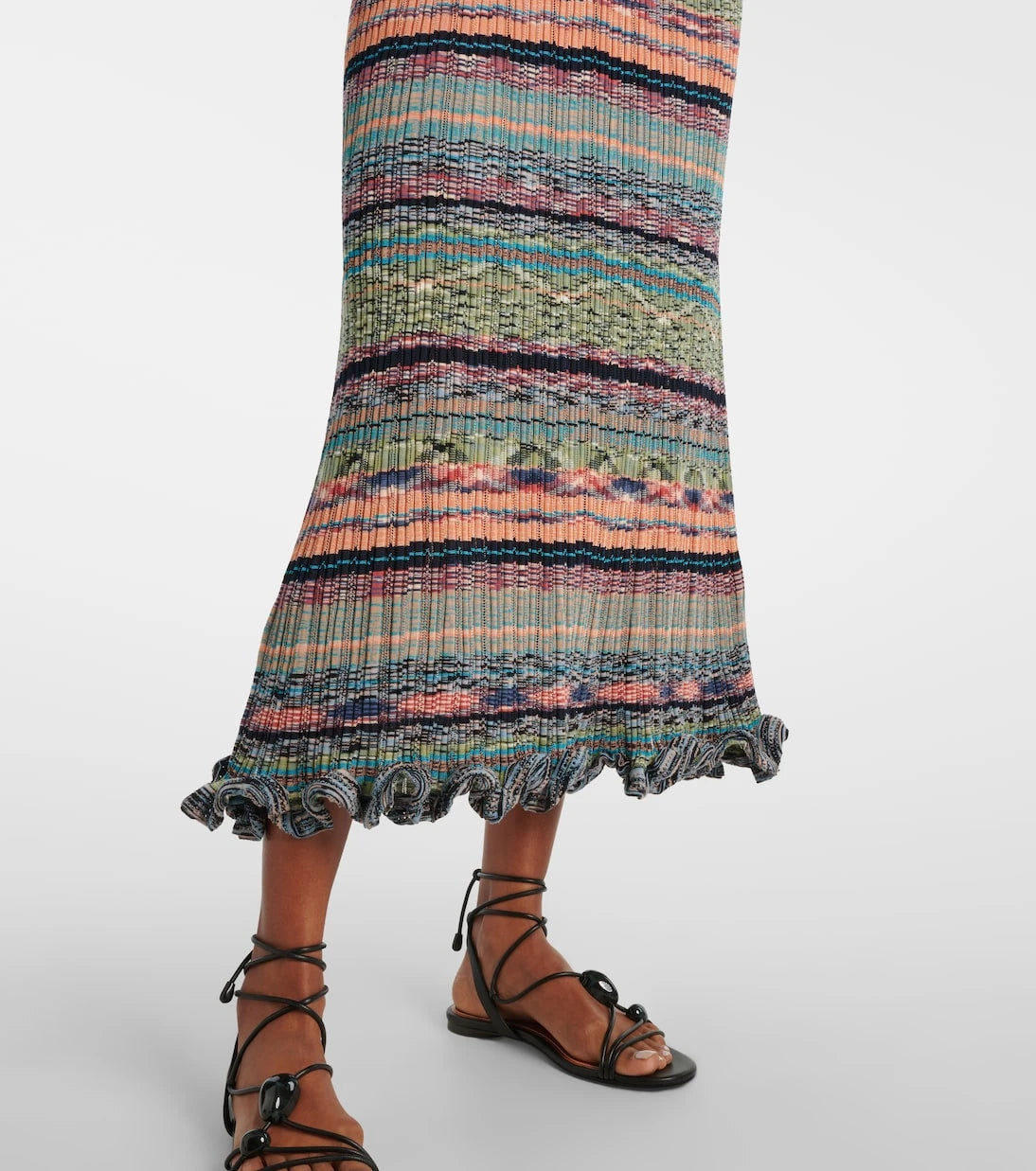 Ulla Johnson - Ajak ribbed-knit midi dress