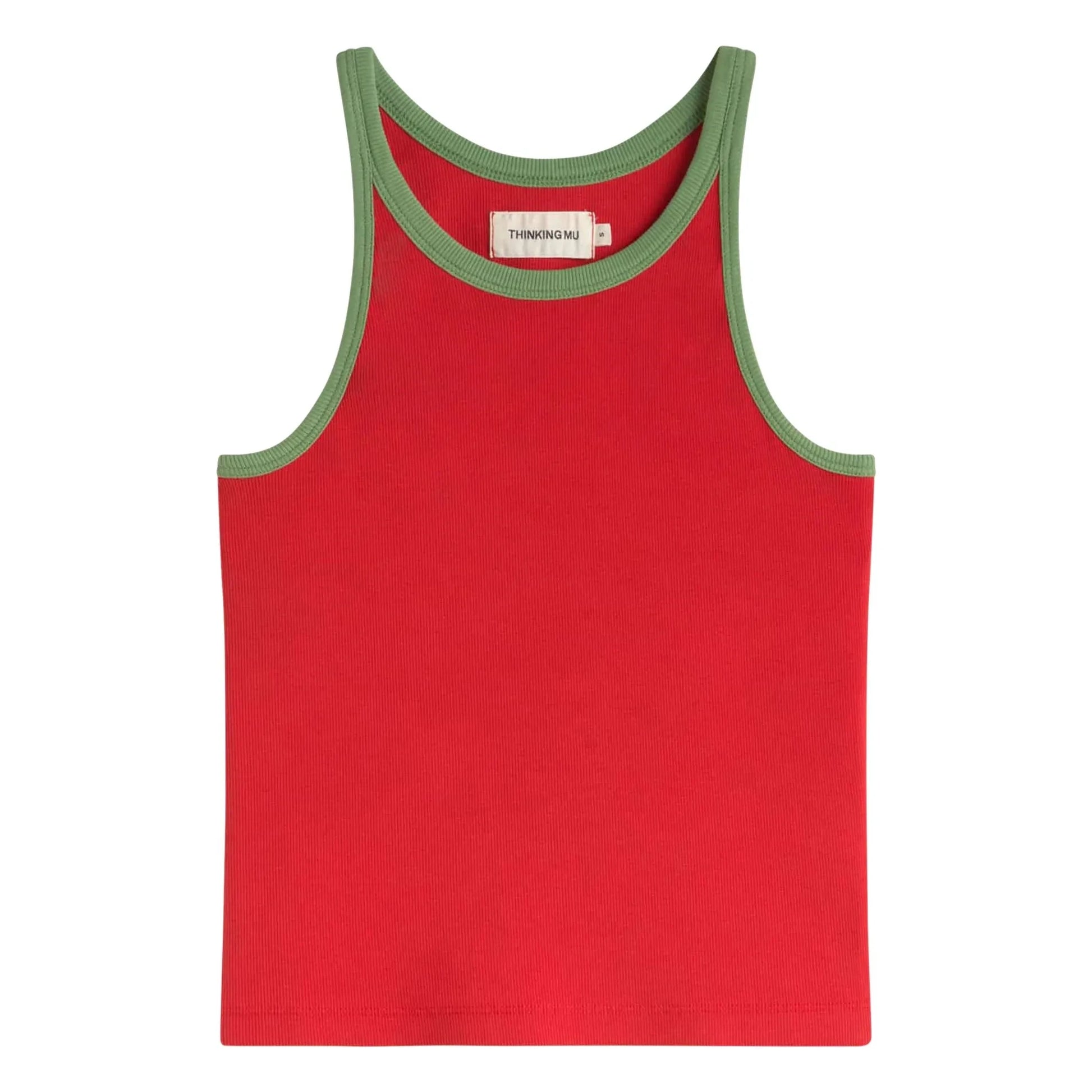 Thinking Mu - Harriet Organic Cotton Top | Red
