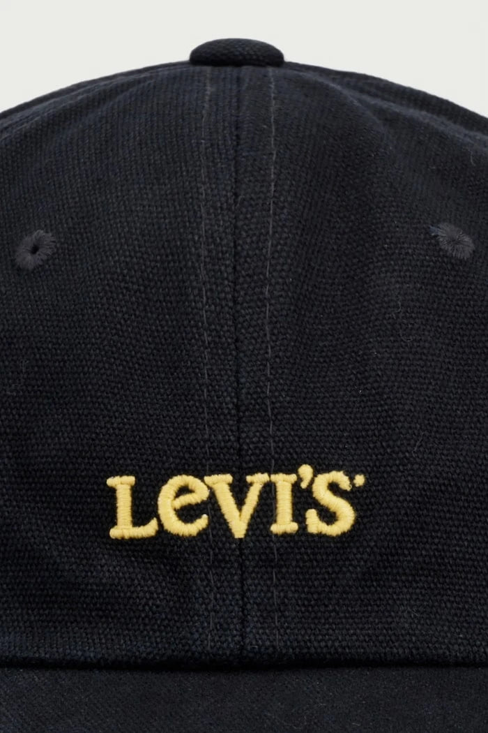 Levi's pamuklu şapka CLUB LOGO