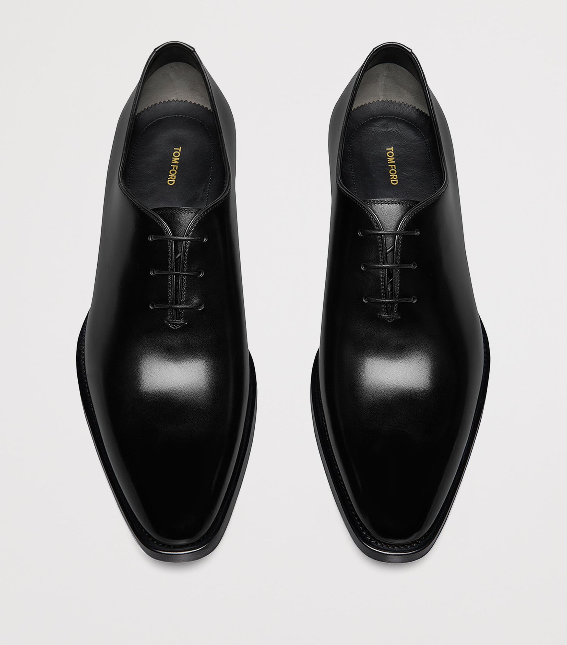 Leather Lace-Up Oxford Shoes