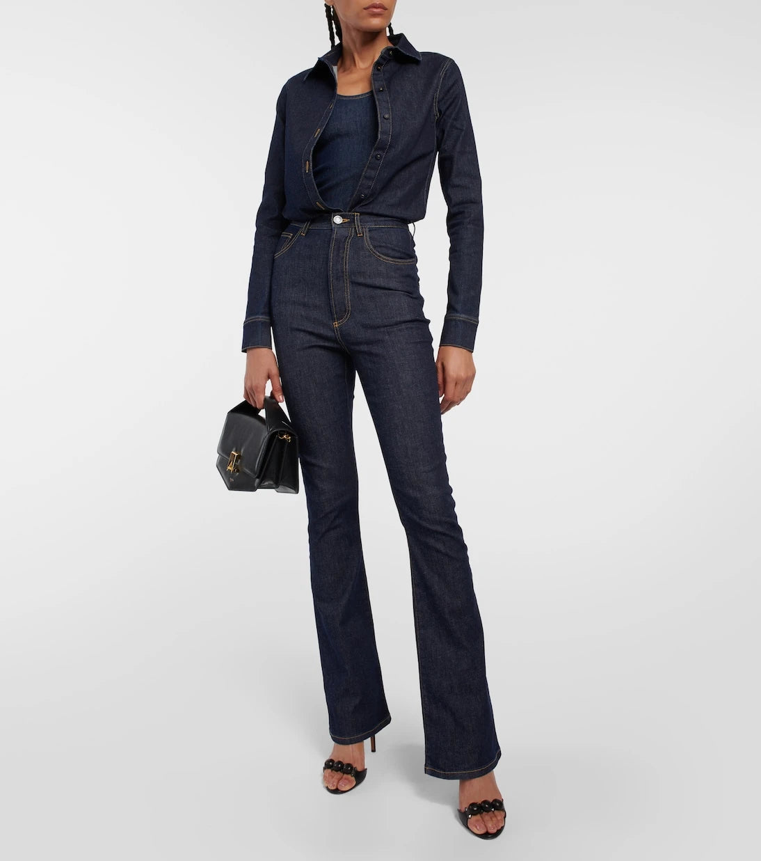 Alaïa - Cotton-blend bodysuit