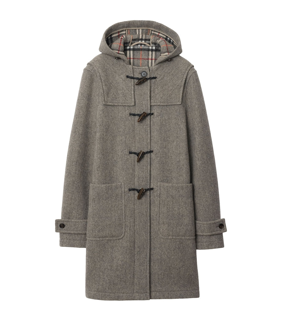 Burberry Wool Hooded Duffle Coat