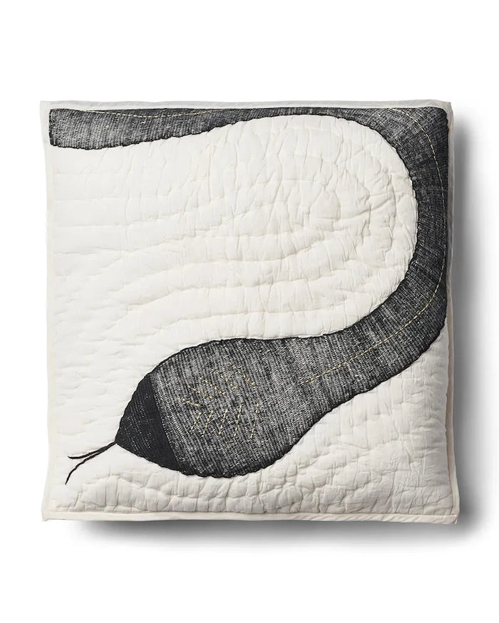 Bongusta Snake Dekoratif Pamuk Yastık 50 x 50 cm