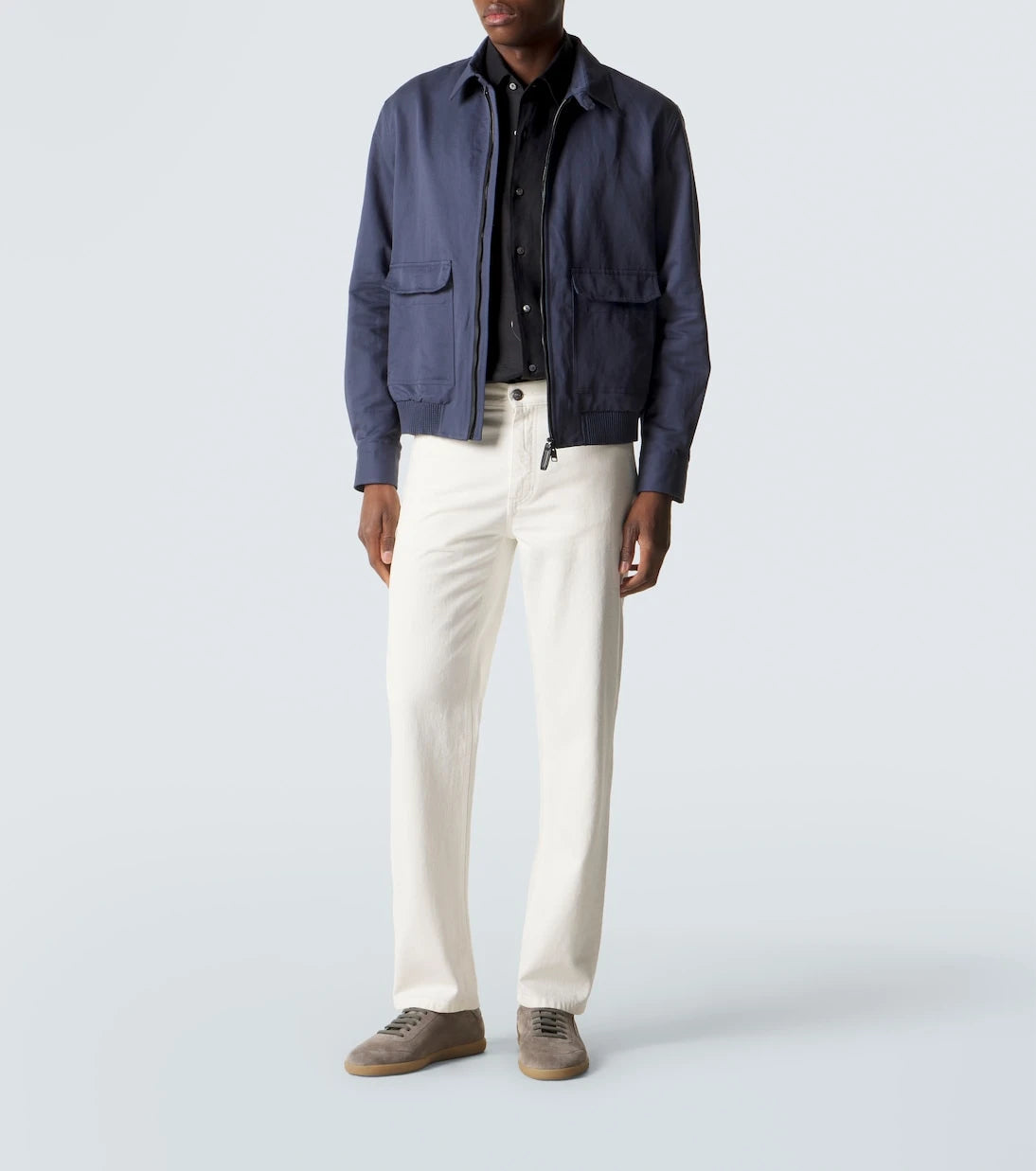 Zegna - 232 suede sneakers