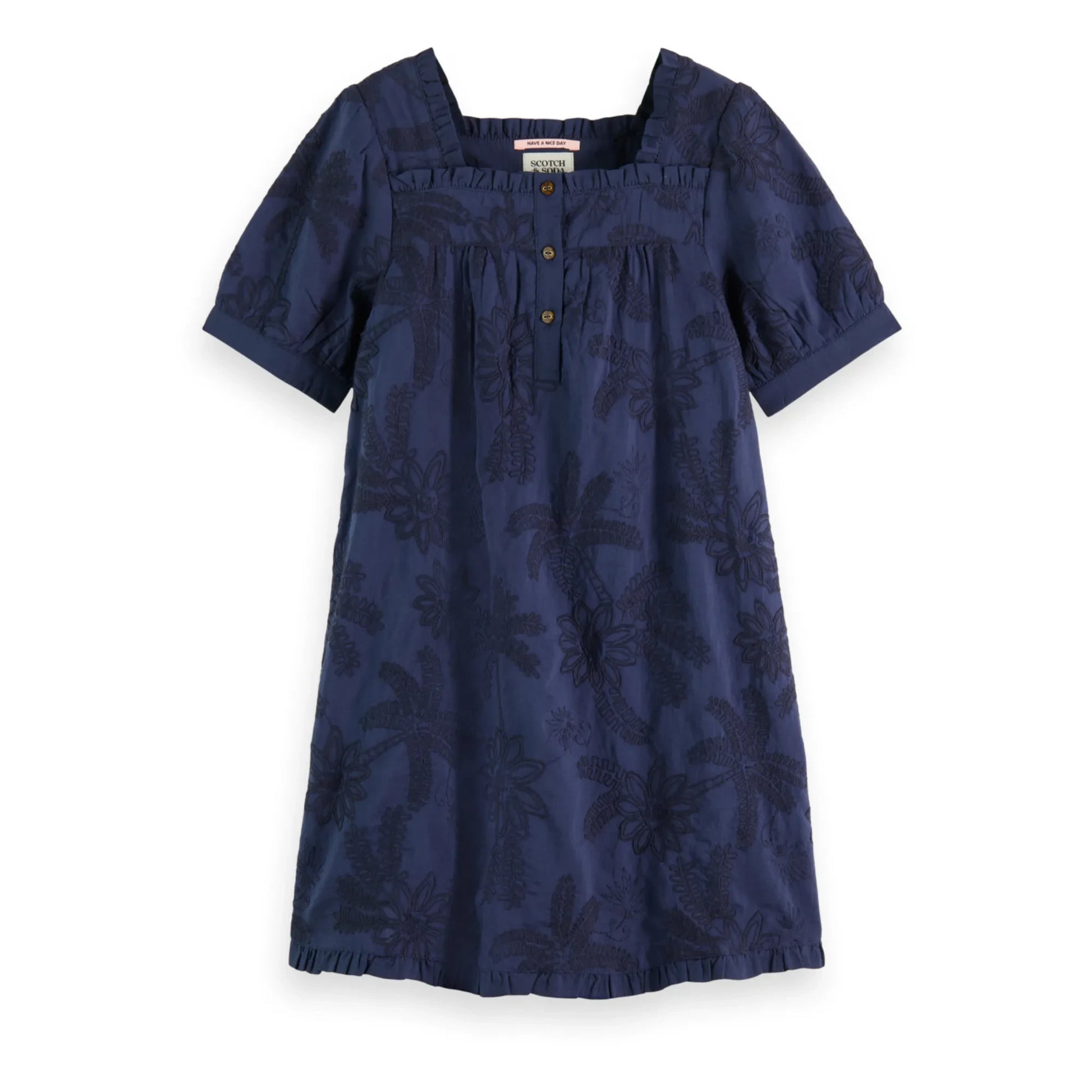 Scotch & Soda - Palm dress | Midnight blue