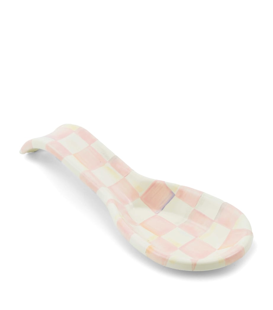 Rosy Check Spoon Rest