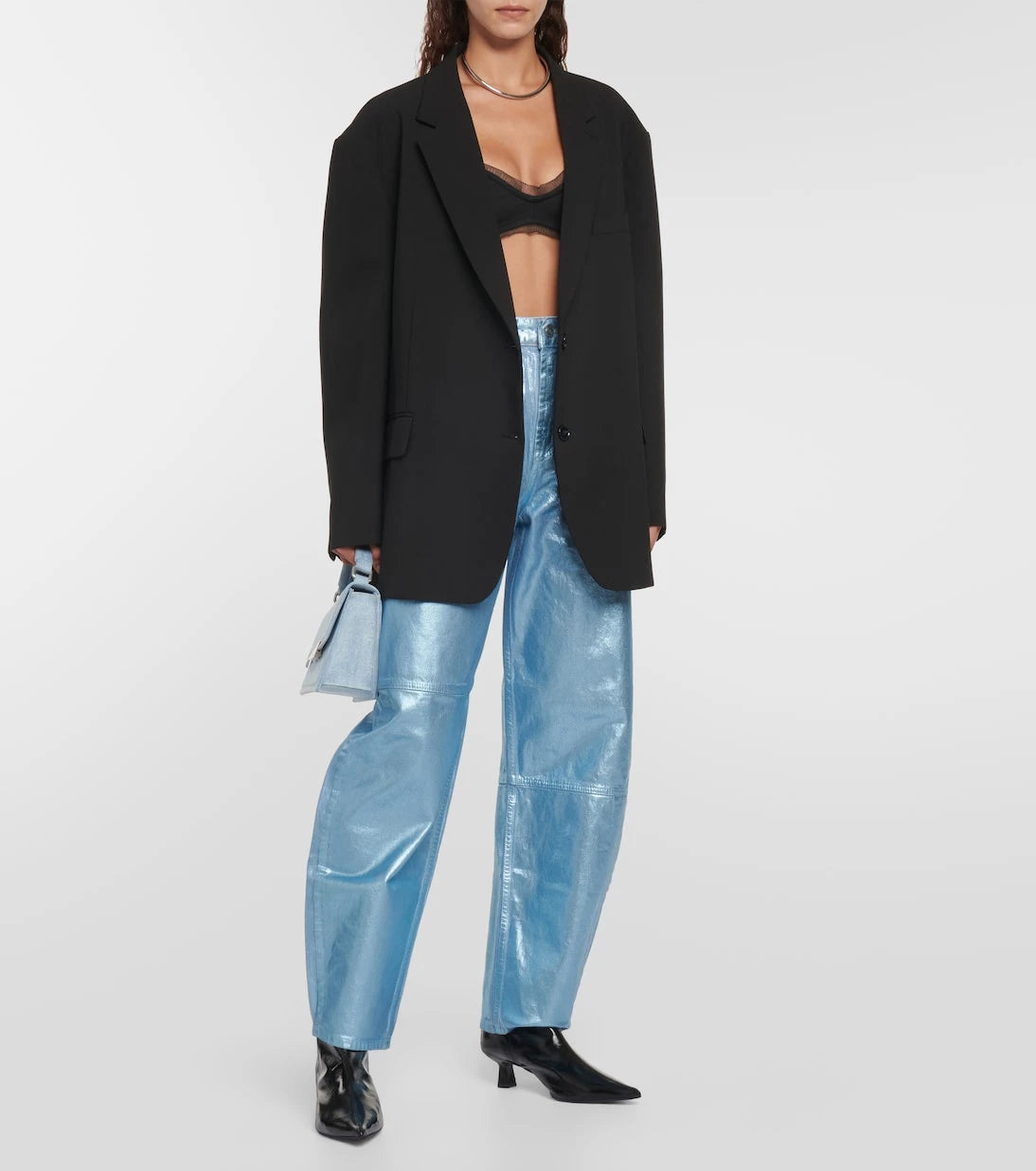 Ganni - Zip-up ankle boots