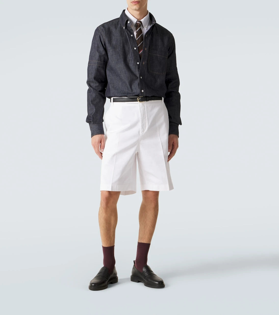 Thom Browne - Cotton Bermuda shorts
