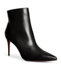 Christian Louboutin Black So Kate Leather Ankle Boots 85