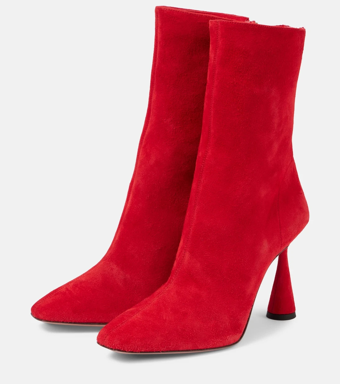 Aquazzura - Amore 95 suede ankle boots