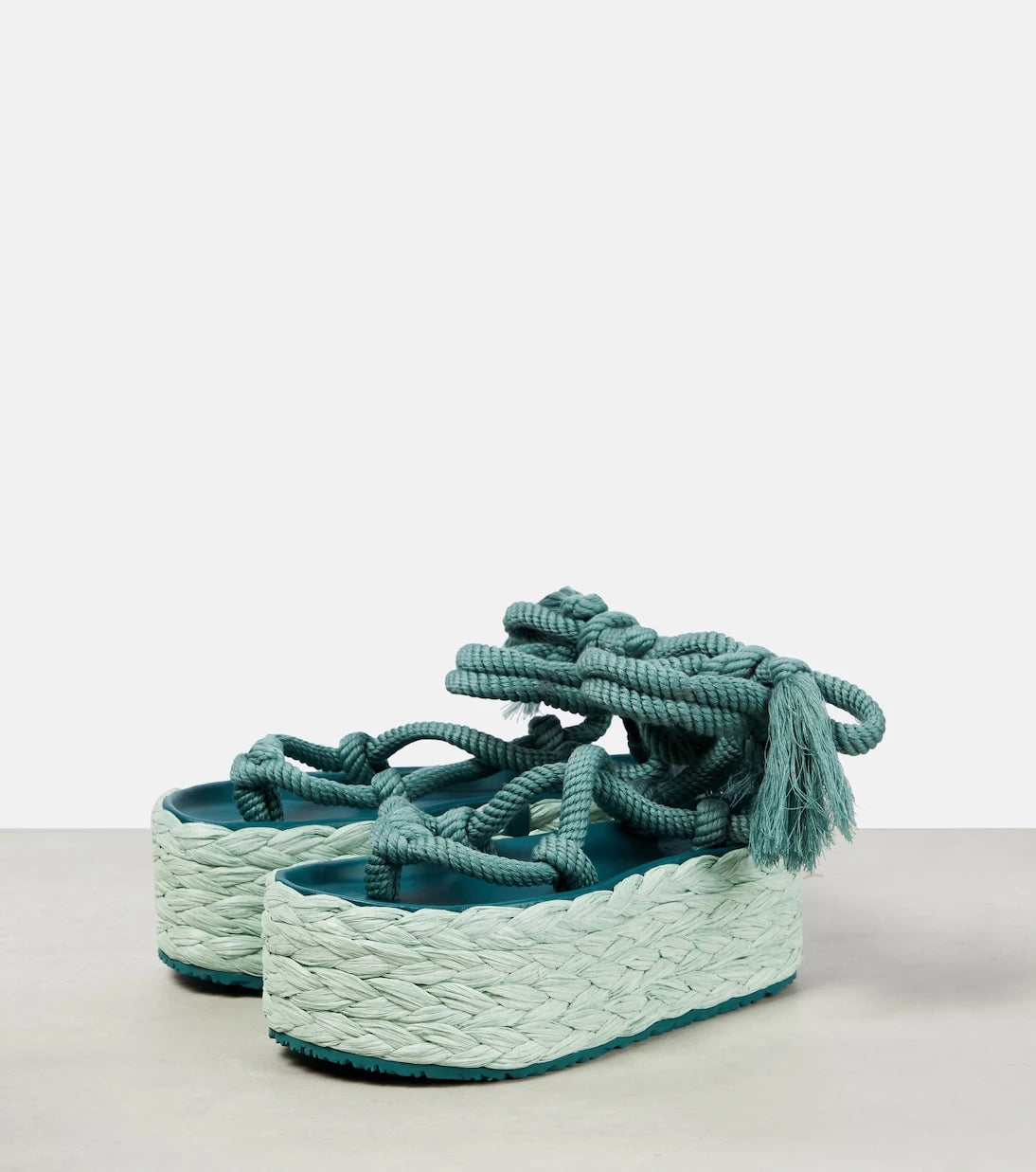 Isabel Marant - Elif platform espadrille sandals