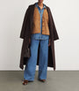 Blazé Milano Brown Shearling Tatoosh Gilet