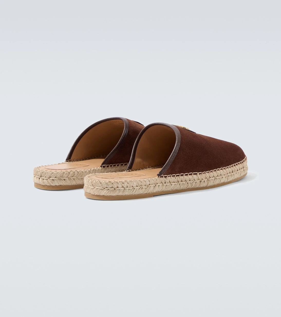Valentino Garavani - Palm Avenue VLogo suede mules