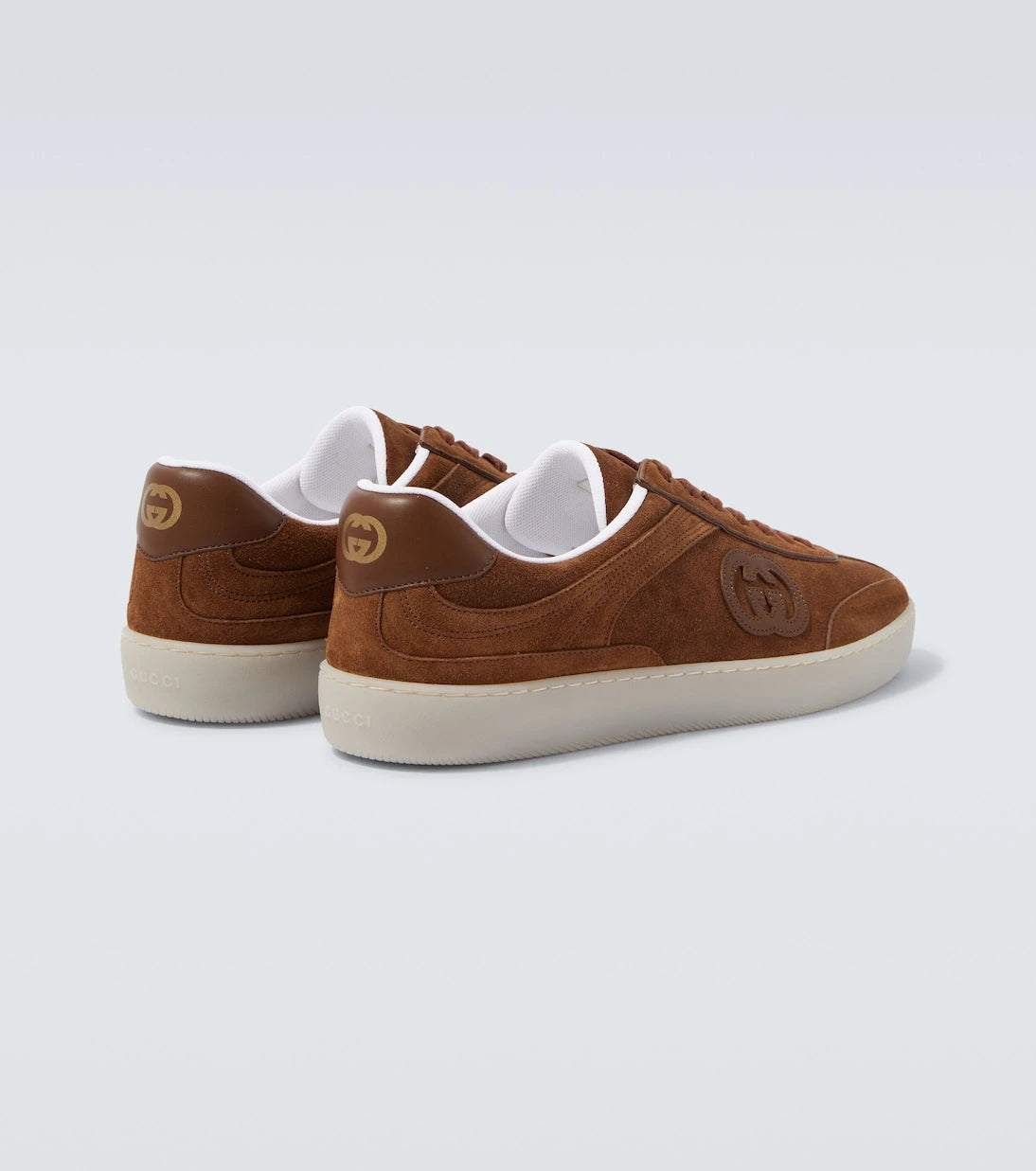 Gucci - G75 suede sneakers