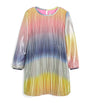 Rainbow Pleated Dress (2-6 Years)