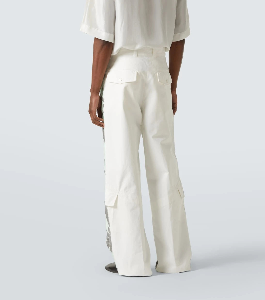 Dries Van Noten - Floral cotton wide-leg pants