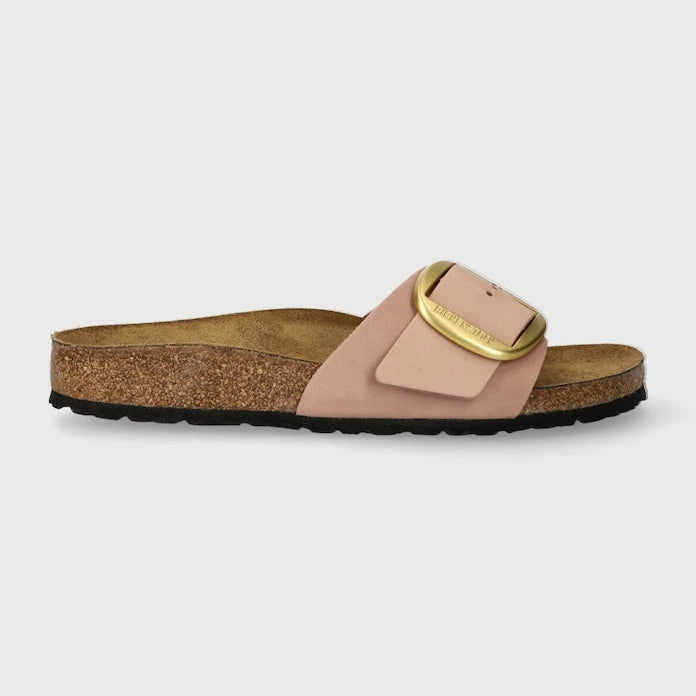 Чехли от набук Birkenstock Madrid Big Buckle